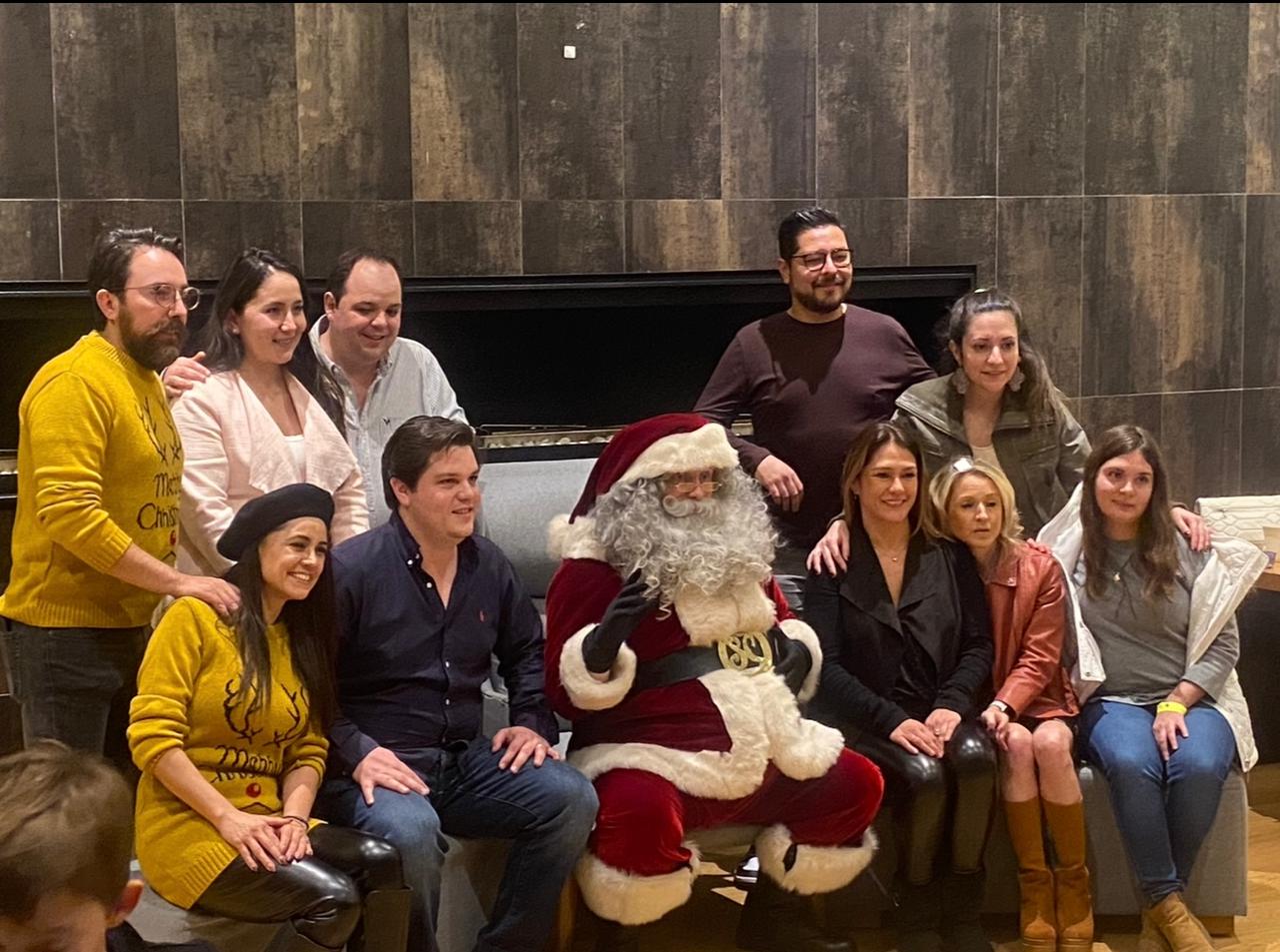 Santa Claus en el Taller
