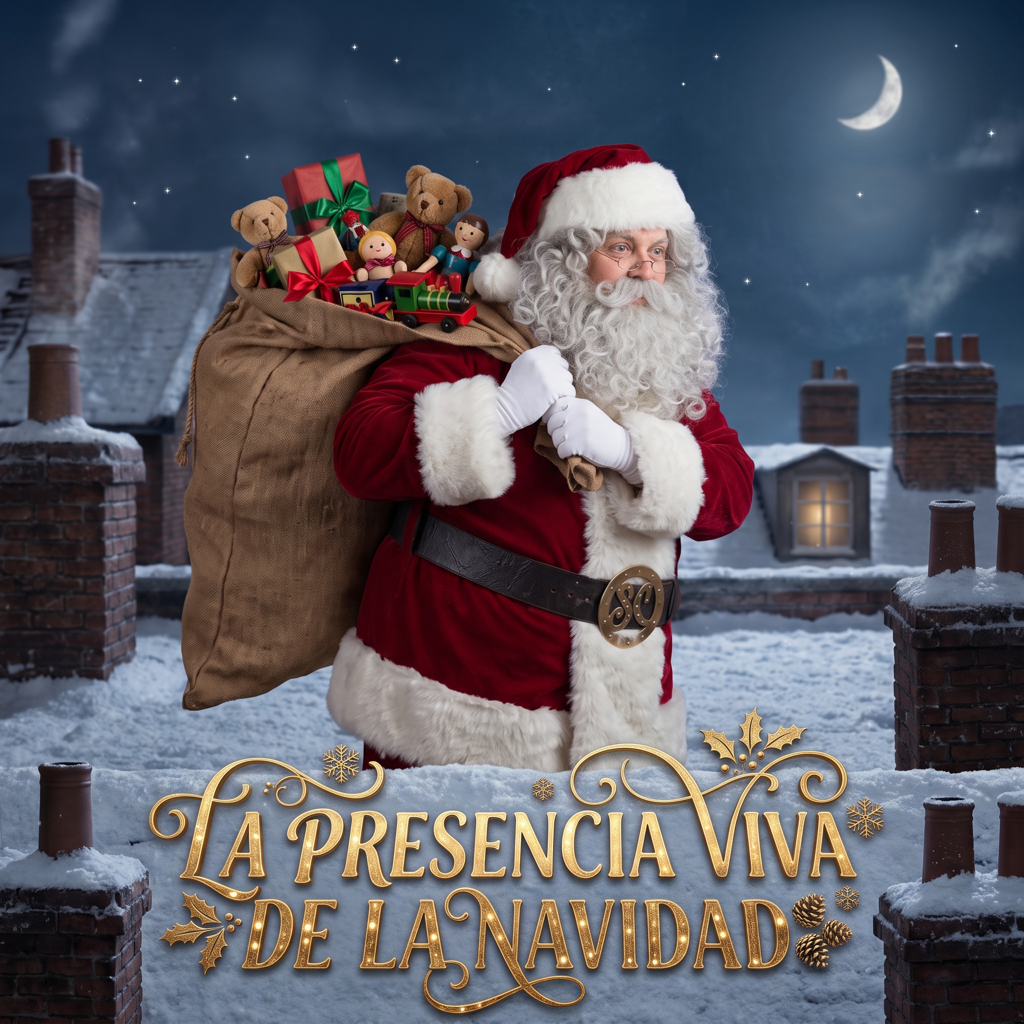 La Presencia Viva de la Navidad - Santa Claus Oficial en México
